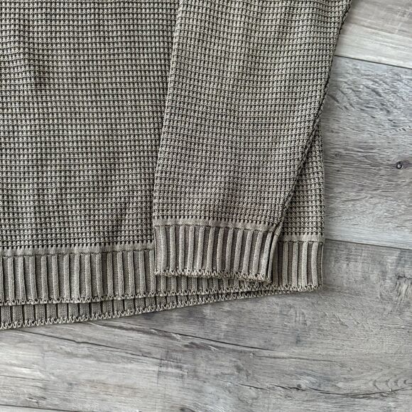 Tommy Bahama Relax Men's Size XXL Shawl Neck Pullover Waffle Knit Sweater - Picture 3 of 8